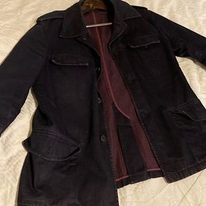 Prada rare denim gabardine